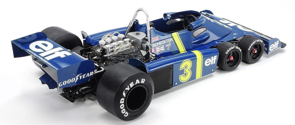 TAMIYA Big Scale Series Tyrell P34 Six Wheeler Plastic Model with Parts 12036 Molding Color 1/12 No.36 Photo-Etched
