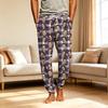 Men's Pajama Pants with Pockets - Casual Pants for Home Sleepwear