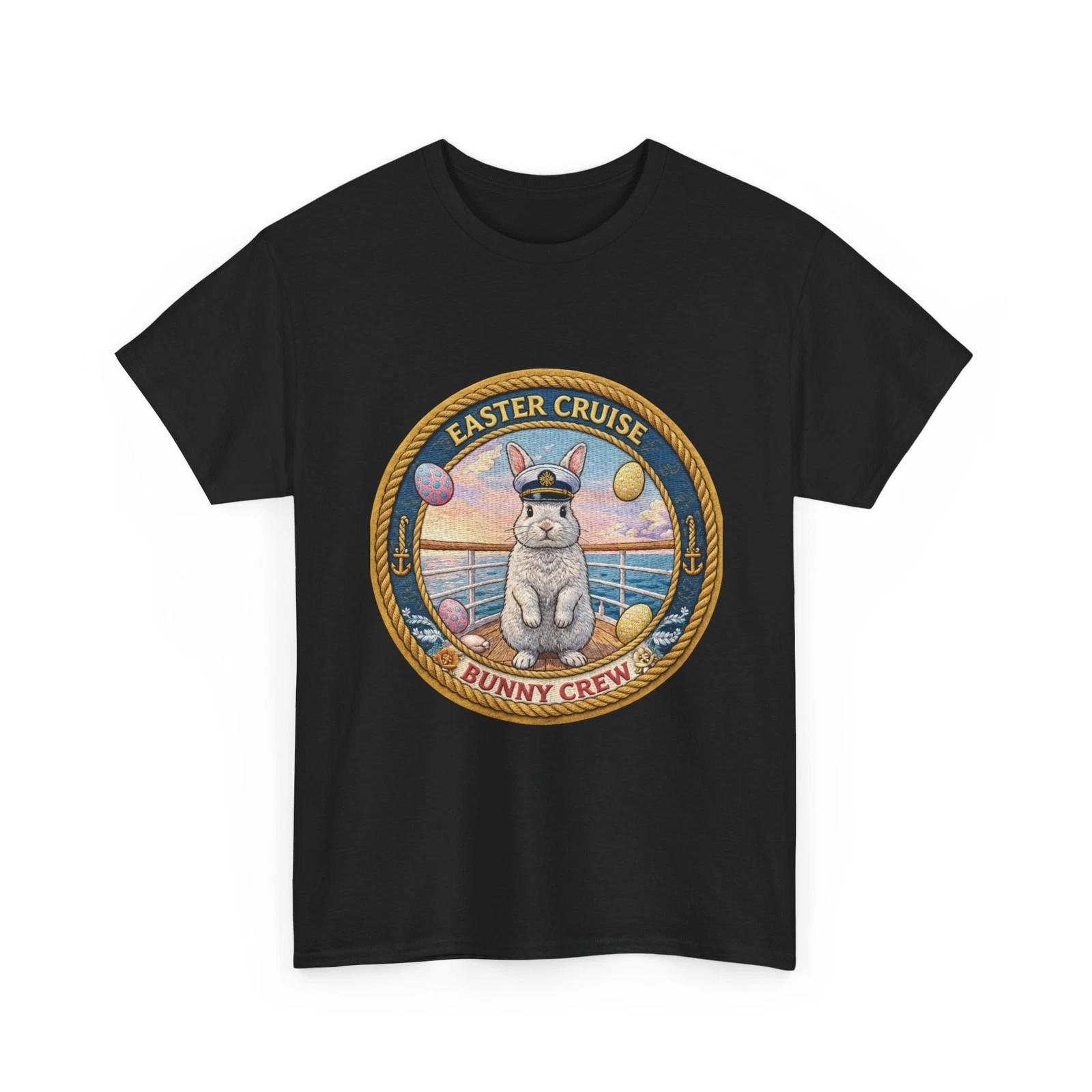 Easter Cruise Bunny Crew Shirt Spring Holiday Group Tee Family Sea Outfit M