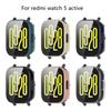 Tempered Glass+Case For Xiaomi Redmi Watch 5 Active Screen Protector PC Bumper Protective Cover Redmi Watch 4 Case Accessories