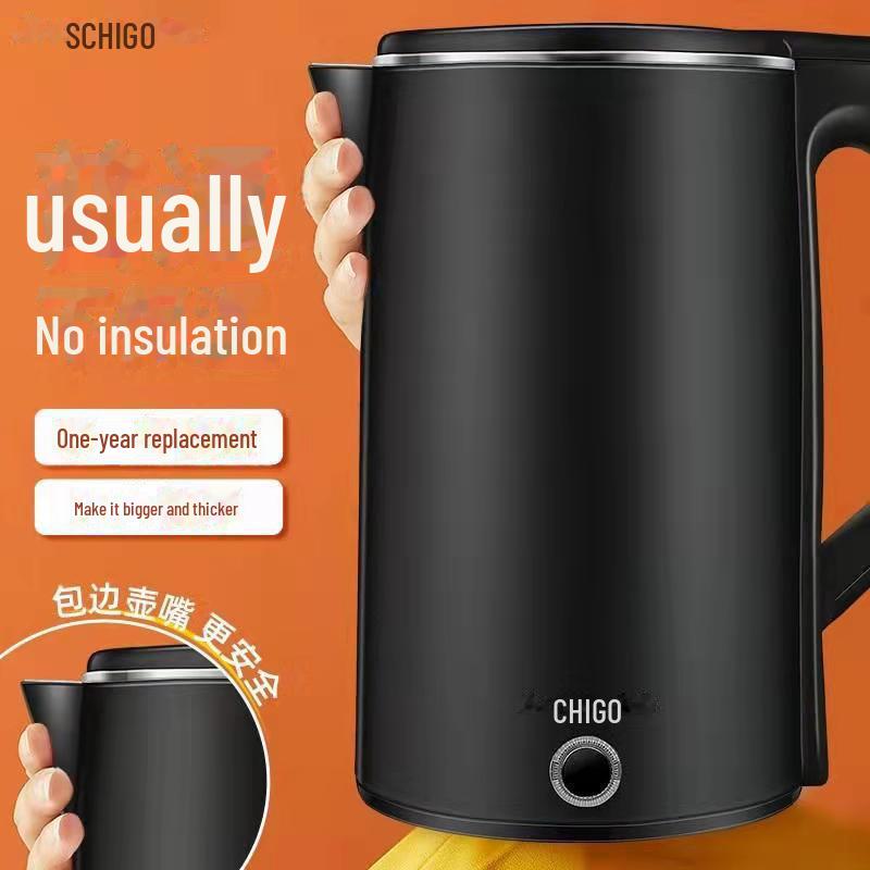 Originaler 2,5-Liter-Wasserkocher mit Wärmespeicherung, Verbrühungsschutz und Trockenbrandschutz.