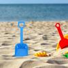 Sand Beach Toys Kids Plastic Digging Set Spade Sandbox Scoop Outdoor Summer Play Dig Bucket Snow Shovels Toys(Random Color)