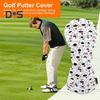 Golf Club Cover for Drivers Fairway Woods Hybrids Mallet Putter Headcover Cartoon Puppy Design Golf Club Protector