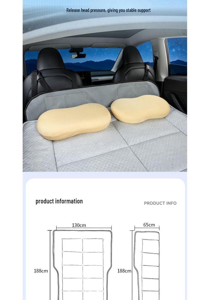 Matelas pliable en soie glacée pour camping en plein air Volkswagen ID.7 pour coffre