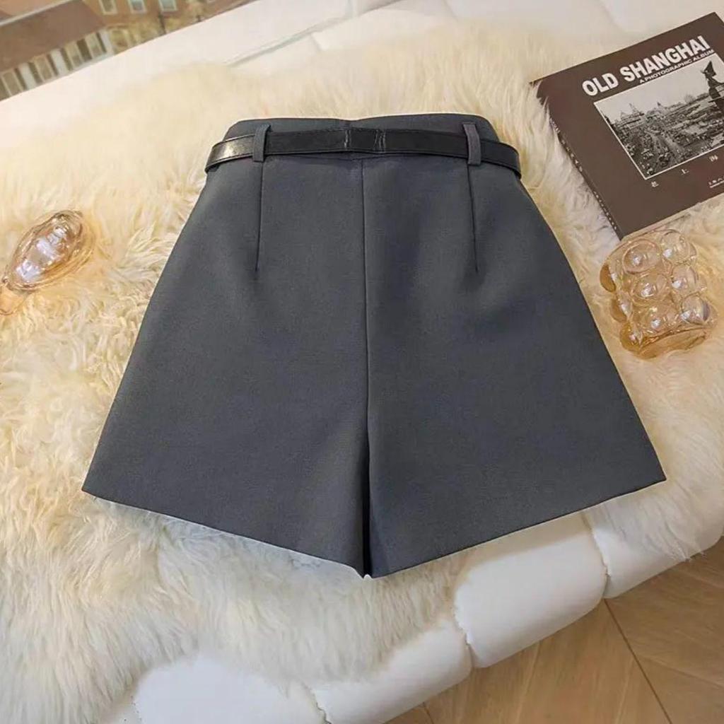 Women's High-Waisted Plus Size A-Line Wide-Leg Shorts - Spring/Summer 2026 Collection