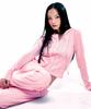 Youhee Eyelet Snap Hoodie Pink