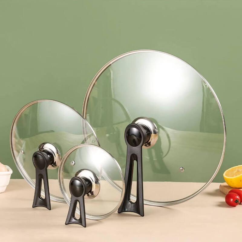 Universal Self-Standing Tempered Glass Pot Lid