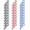 10Pcs 7MM RC Car Shell Clip R?Shape Metal Body Clips Pins for 1/ 1/6 1/8 1/10 RC Car