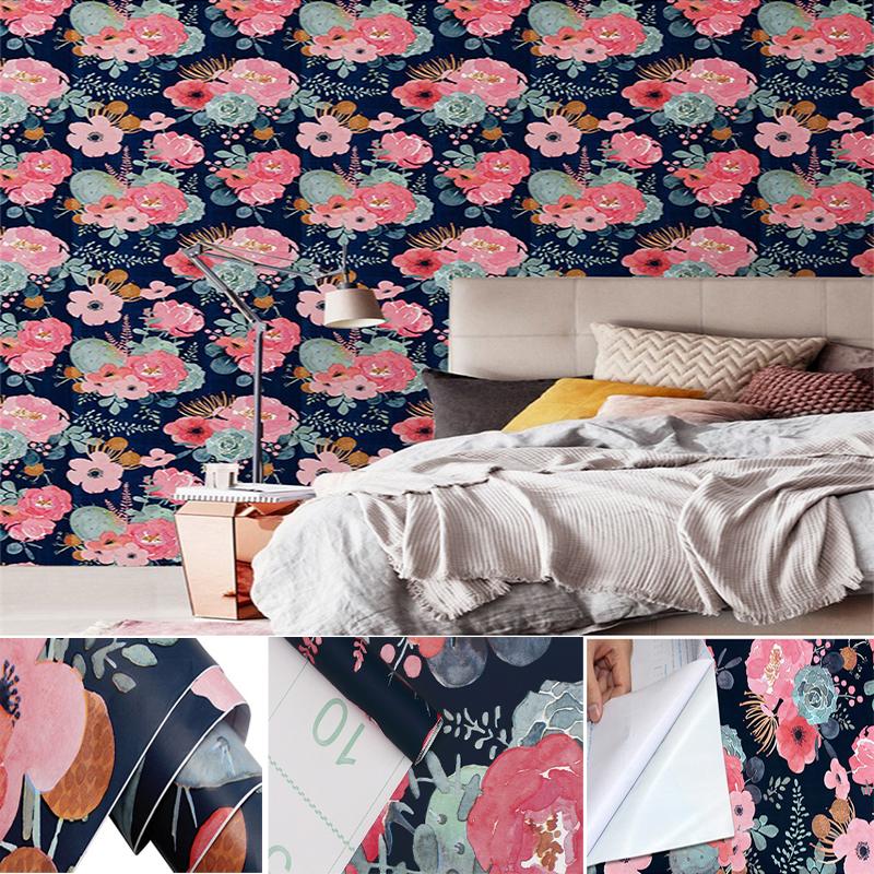 Tapeta z wzorem koralowca pod wodą odklejająca się tapeta bohemska szafka papier kontaktowy sypialnia naklejka samoprzylepna