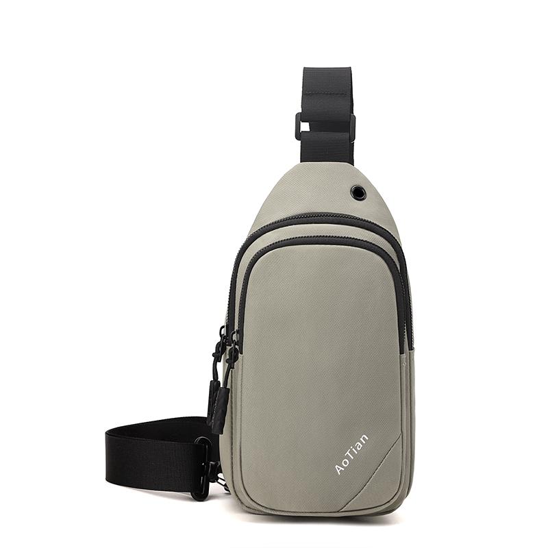Men's Chest Bag Crossbody Bag Oxford Commuter Shoulder Bag