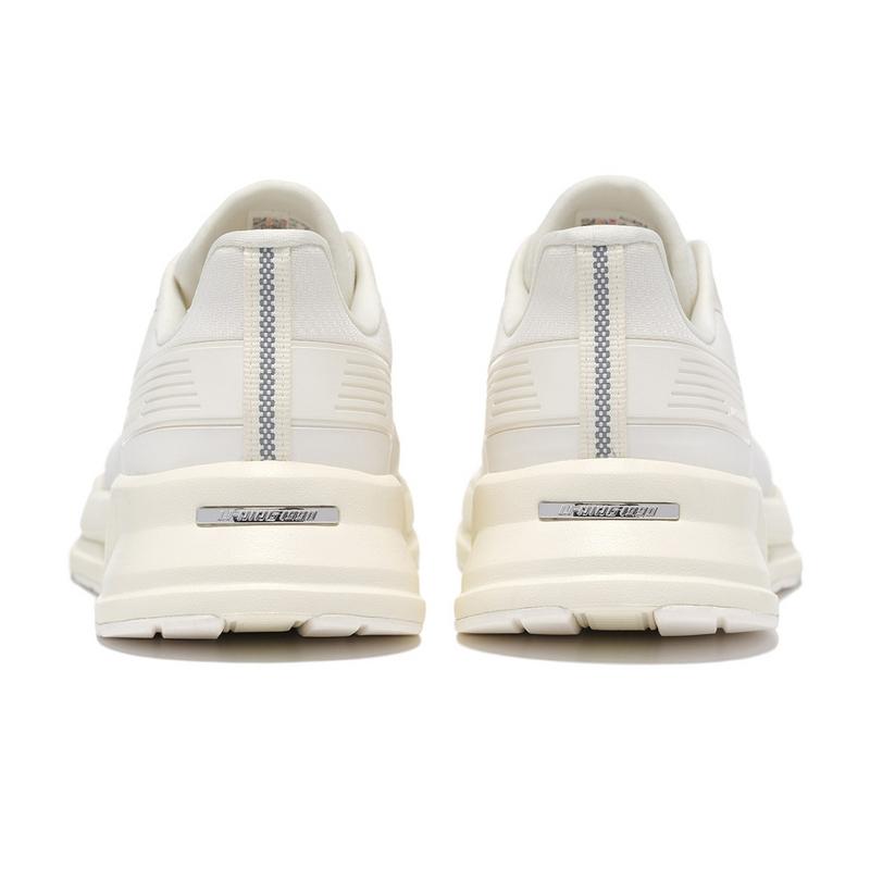Li-Ning 1990 Commuter Series Duxing Sports Comfortable Low-Top Lifestyle Casual Shoes Women Casual Shoes Off-White ALLU016-4