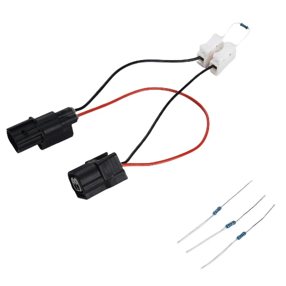 VCM Harness With Plugs And 4 Resistors For Honda For Acura Muzzler VCM Disable Kit For Accord For Odyssey 3.5L Plug Accessories