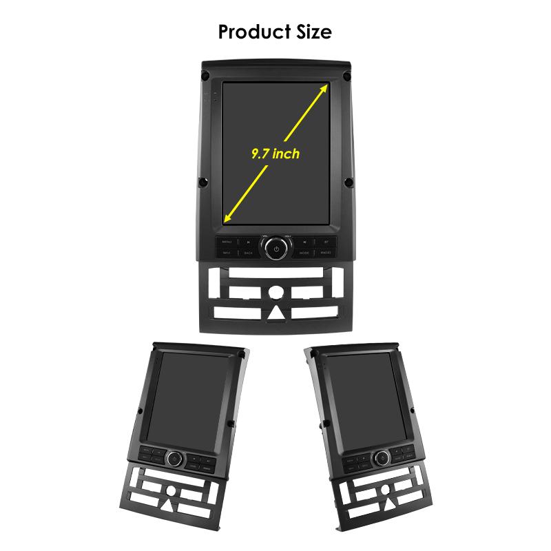 Hizpo 9.7 AI Wireless CarPlay Android Auto Car Radio for Peugeot 407 SW CC 2004-2011 Stereo Multimedia GPS Head Unit Screen WIFI  Intelligent Screen