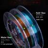 2Pcs Invisible Fluorocarbon Fishing Line 50m Main/Sub Leader Sinking Strong Lines for Carp Bass Stream Fishing Low Camouflag 260319