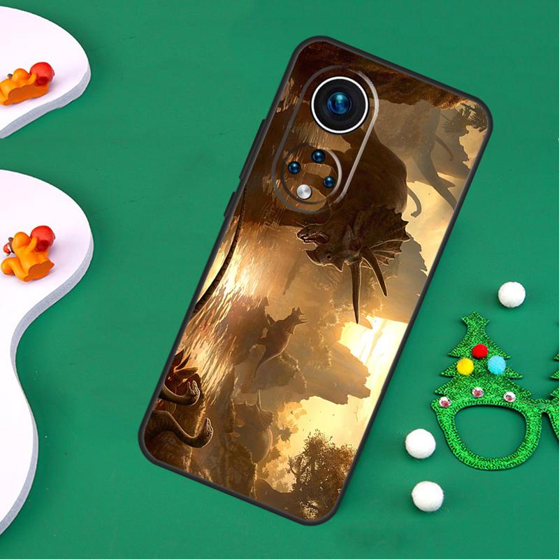 Dinosaur Case For Honor Magic 7 Lite 6 5 50 70 90 200 Pro X9a X8a X8b X7a X6a X8 X9 X9c X9b Cover