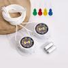 Rotating Buckle No Tie Shoelaces Quick Installation for Adults Kids Trainer Sports Shoe Water Resistant ABS Shoe Laces