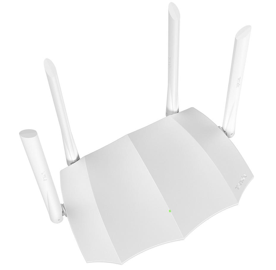 Tenda AC5 V3 AC1200 Dual-Band Wi-Fi Router, 4x 6 dBi Antennas