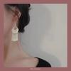Retro Ethnic Style Miao Silver Fringed Earrings High-End Bohemian Earrings Tourist Attractions Fashion Versatile Earrings