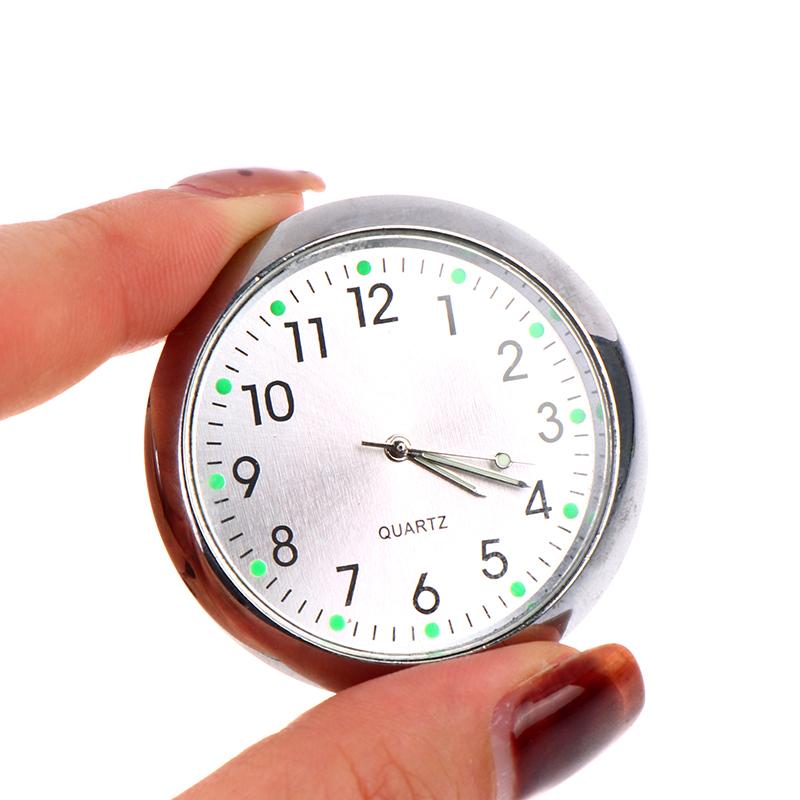 Automobile Air Outlet Dashboard Clock Stick-On Electronic Noctilucent Decoration Auto Ornament Car Accessories For Car