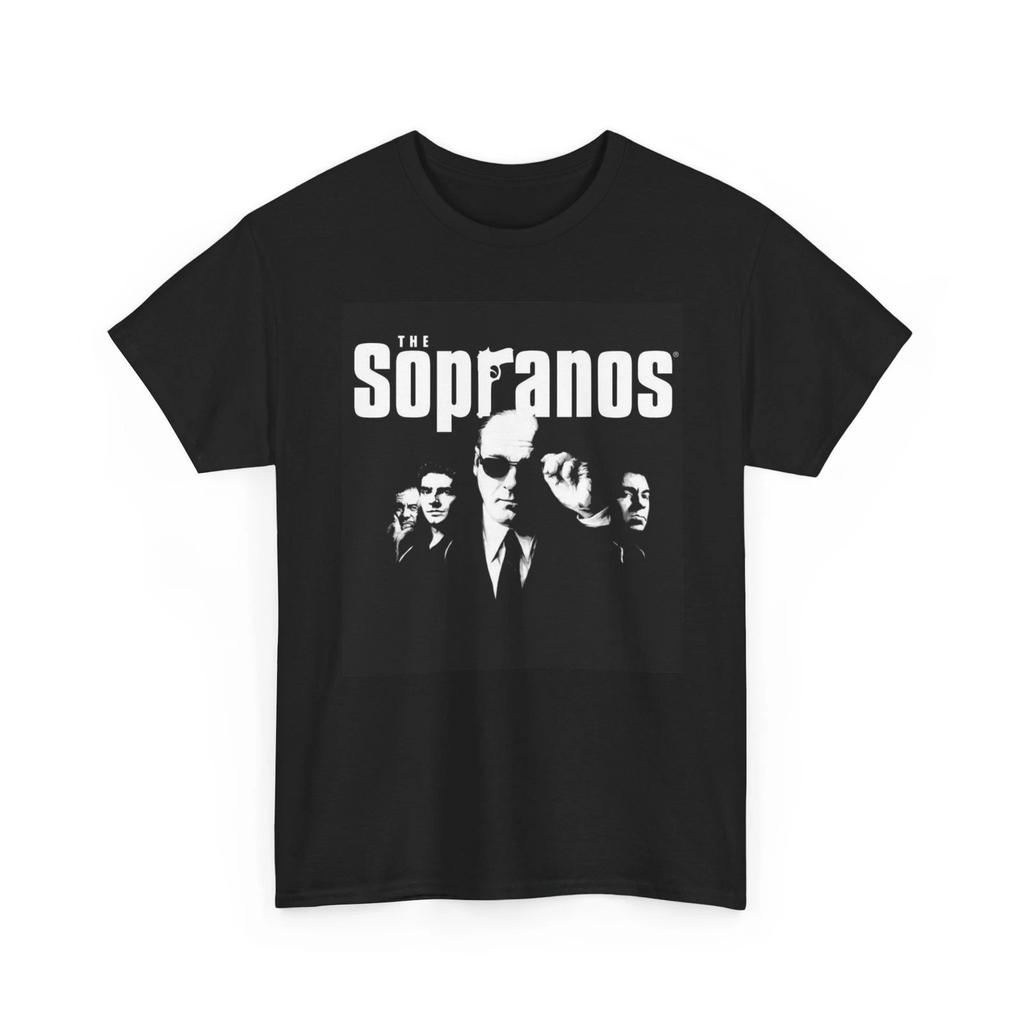 Men's Prue Cotton Print T-Shirt, Donni Sopano Print T-Shirt, Classic Retro Movie Lovers, Suitable for Both Men and Women - Me...