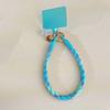 Macaron Color Silicone Lanyard Mobile Phone Rope Lanyard Luminous Bear Split Mobile Phone Chain Wrist Rope Anti-lost