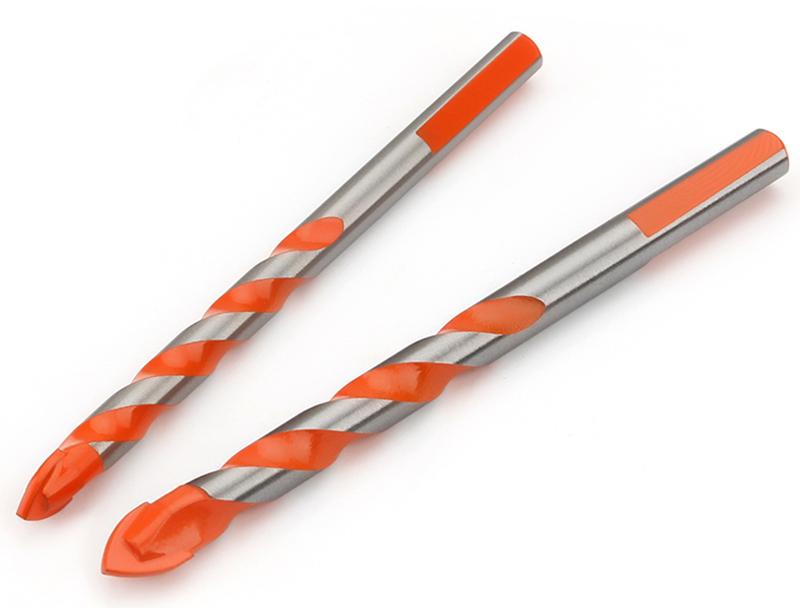 5/7 Pcs Set Drill Bits Triangular-overlord Handle Multifunctional Quality Drill Bits Perforator Ceramic Marble Tile Drill Handle