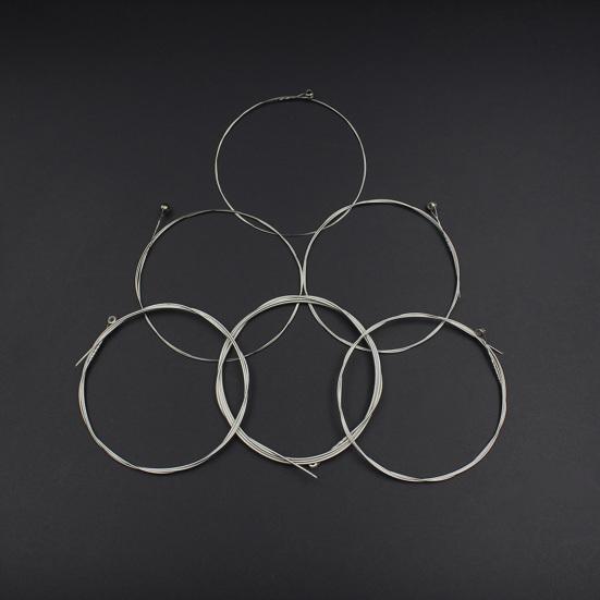 6Pcs/Set for IRIN A104 Folk Guitar String Professional Rust-proof Corrosion-resistant High-gloss Universal Bright