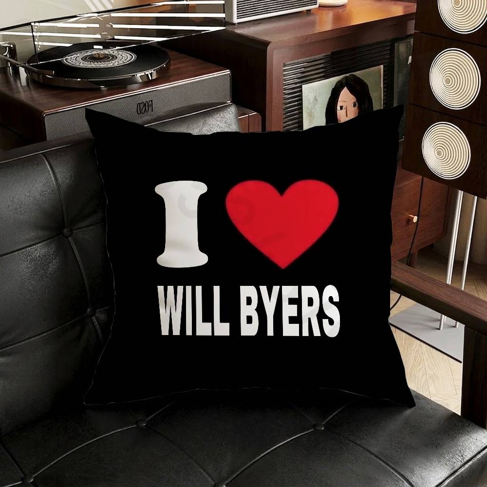 NNoah Will SSchnapp Pillow Case Antidustmite Pillowcase Invisible zipper silky short plush Sofa cushion cover
