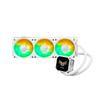 Asus 360mm AIO CPU Cooler with ASUS TUF Gaming LC III 360 ARGB LCD Officially Licensed In Japan Water-Cooled 2.8-inch (White) -