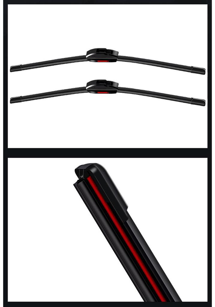 Compatible Wiper Blade for Changan BenBen E-Star 2020 Model - Frameless, Double Rubber Strip, National Version