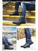 Men's Winter High-Top Lace-Up Velvet-Lined Boots for Seniors