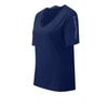 Women Off Shoulder Short Sleeved Commuting Pullover V-neck Lace Bottoming Blouse