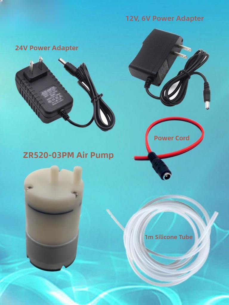 Ature Vacuum Pump 4L Flow Air Pump Suction Pump ZR520 03PM Negative Prure Pump Enhanced Air Pump