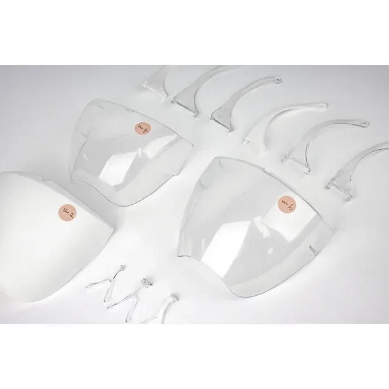 1PC Adult Reusable Face Mask Anti-splash Anti Fog Catering Food Hotel Plastic Kitchen Mask for Face Eye Shield Onion Goggles