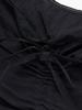 Elegance Paris Ruffle Shoulder Bag Osfh001A
