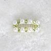 Maltese Rhinestone Puppy & Kitten Hair Clip - Universal Handmade Pet Accessory