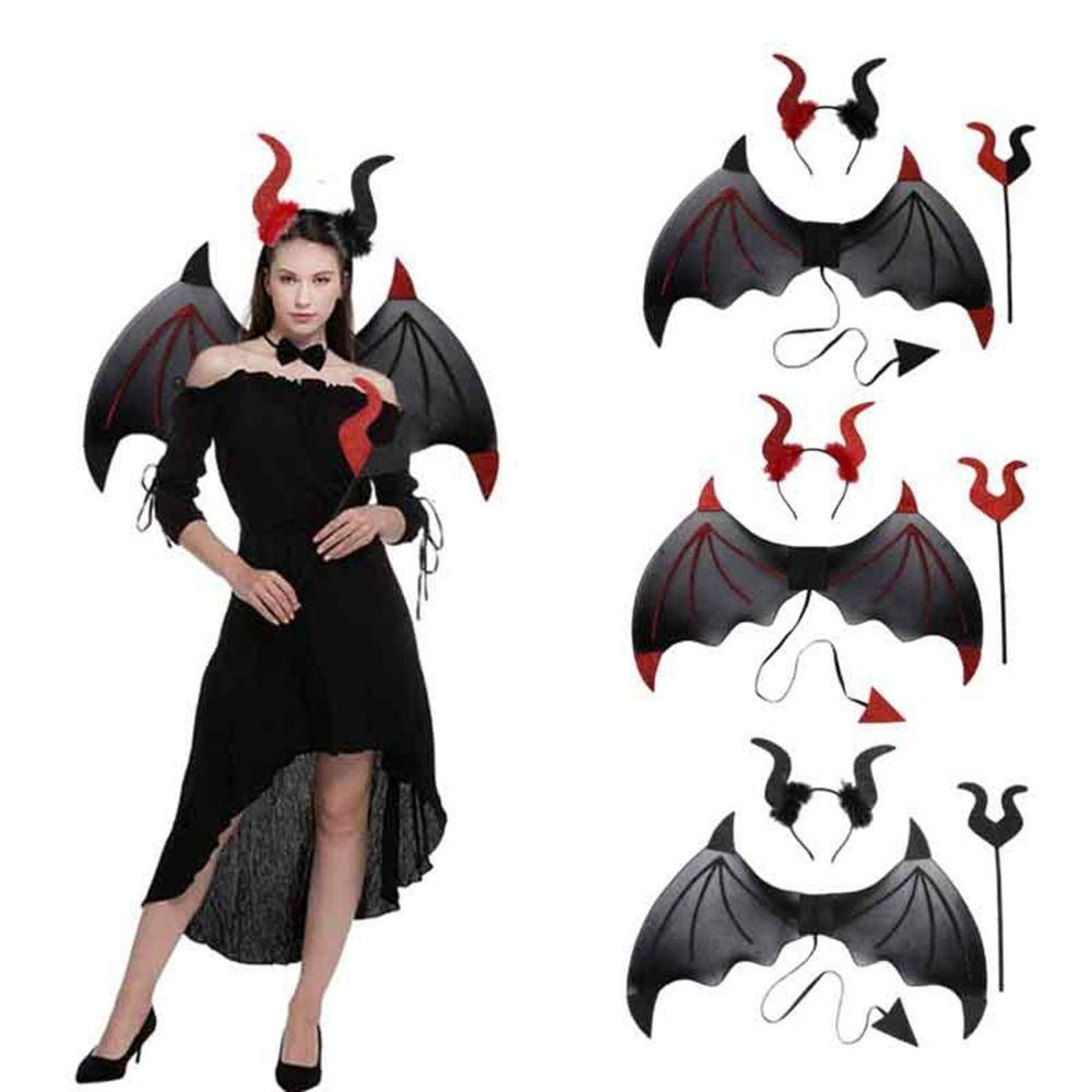 Performance Halloween Makeup Costume Cosplay Cosplay Costume Props New Devil Wings  Adult