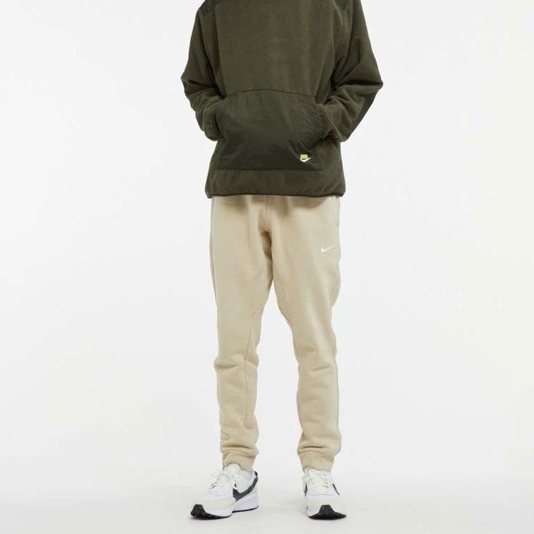 Nike Lockere Freizeithose mit Logo-Stickerei und elastischem Bund für Herren, Beige 716831-206