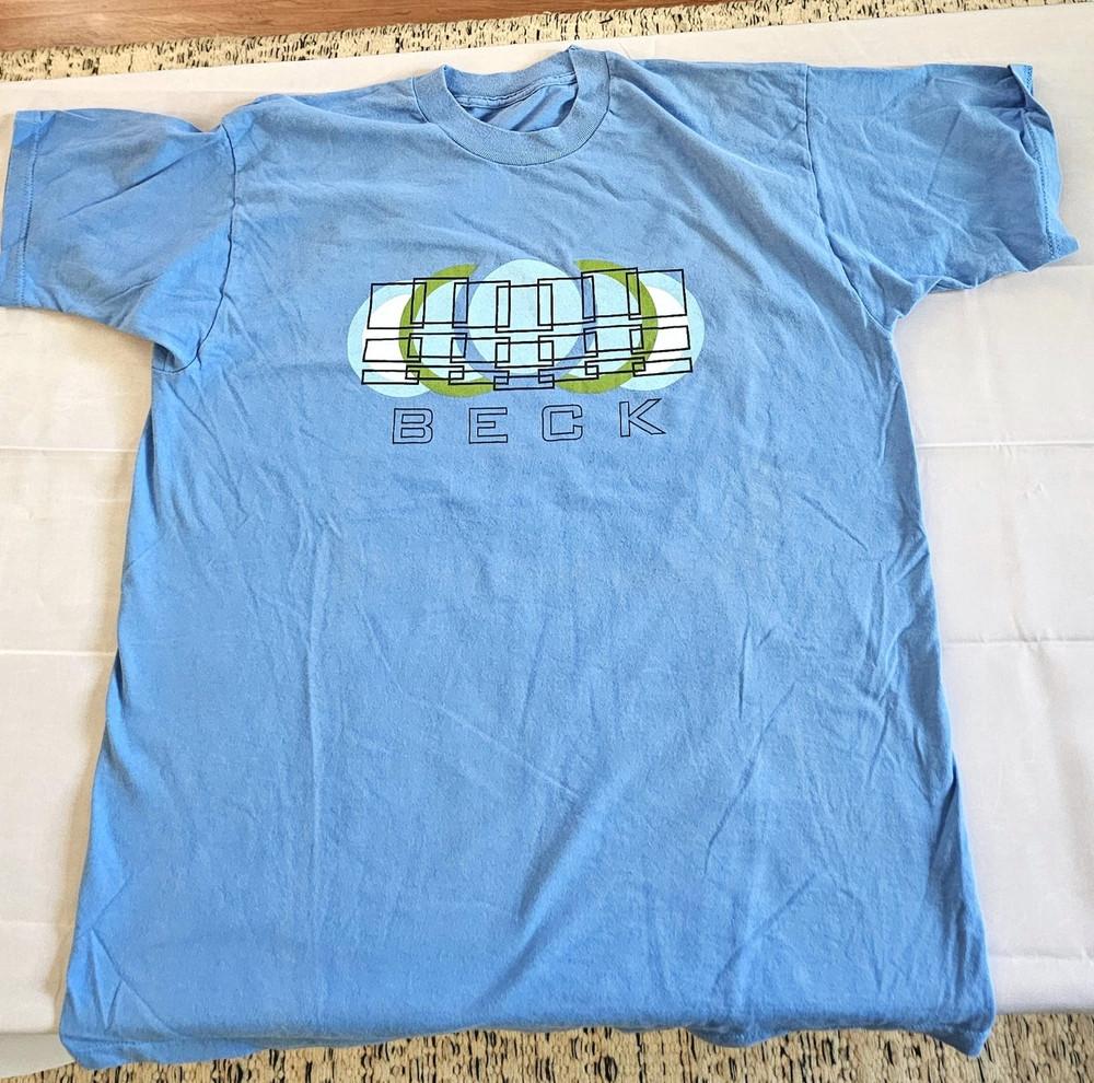 Beck Singer Beck Band Reprinted Graphic Tee T Shirt Full Size S-5XL Unisex T-Shirt XL