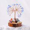 Positive Energy Crystal Wishing Tree Multicolor Fortune Tree Figurine Mini Crystal Trees  Desk