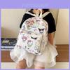 Adorable Cartoon Backpack Cute Girls Trendy Preschool Bag Durable Nylon Pink