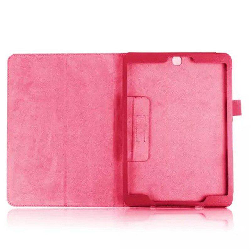Caso para samsung galaxy tab s2 9.7 "SM-T810 t815 t813 t819 couro do plutônio flip suporte capa wake/sleep capa protetora tablet 9.7 Polegada