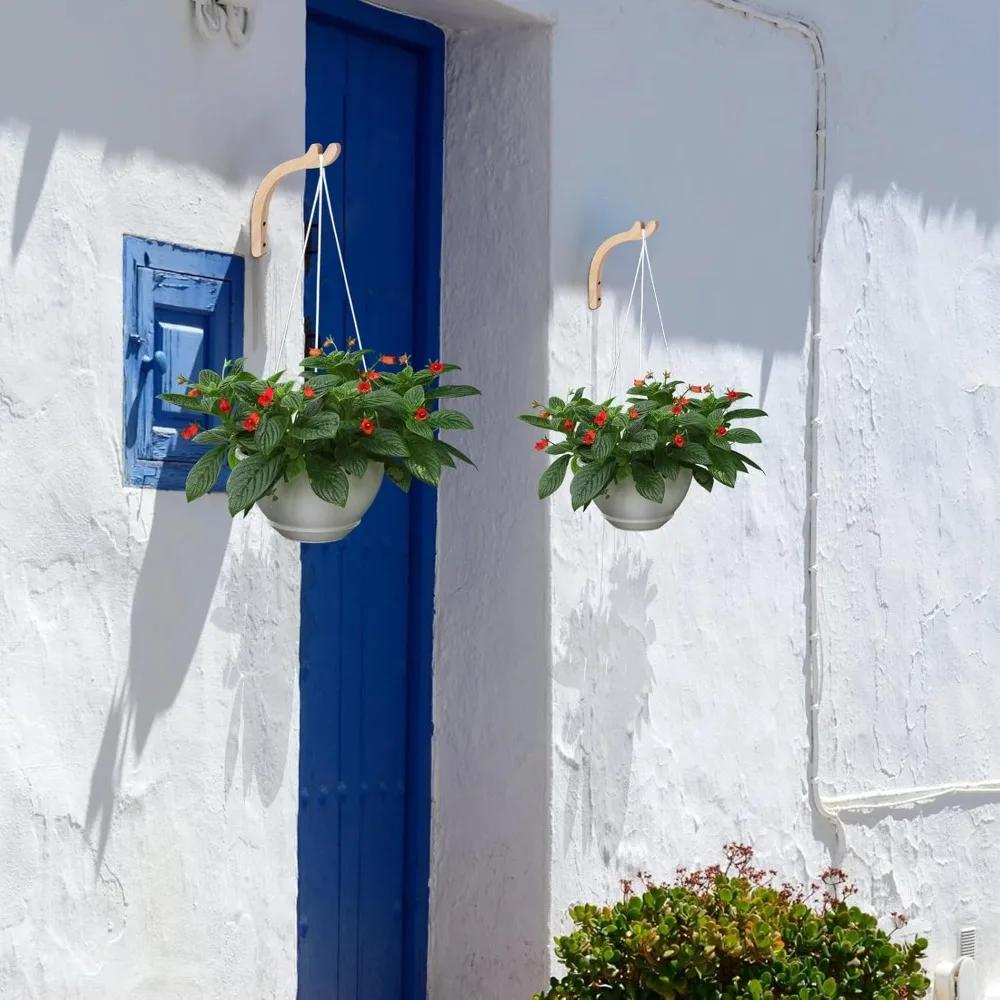 1/2Pcs Suspended Plant Hooks, Heavy-duty Plant Hooks for Indoor Lighting Fixtures, Flower Racks, Flower Pots,Wind Chimes