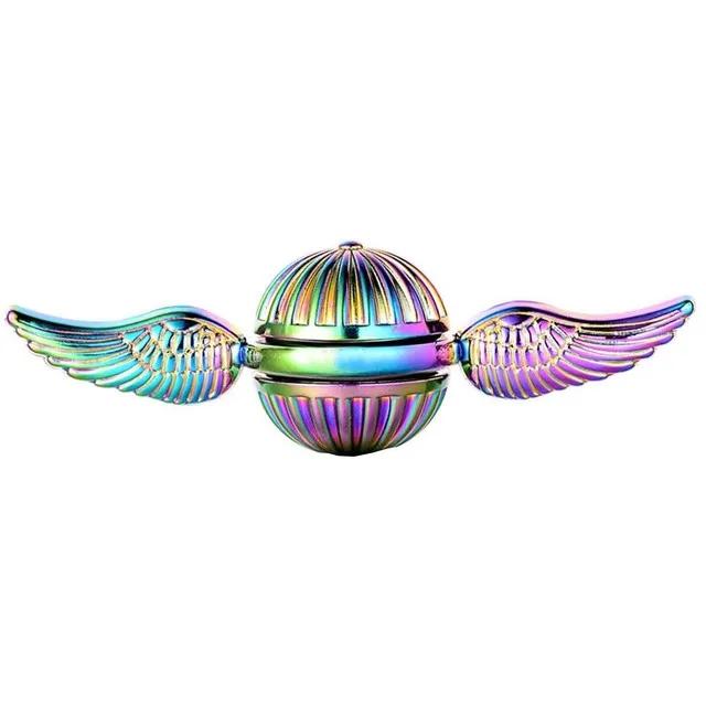 Golden Snitch Cupid Fidget Spinner Antistress Hand Rotation Fidget Toy Hand Spinner Angel Wings Metal Playthings Designed For Children Present