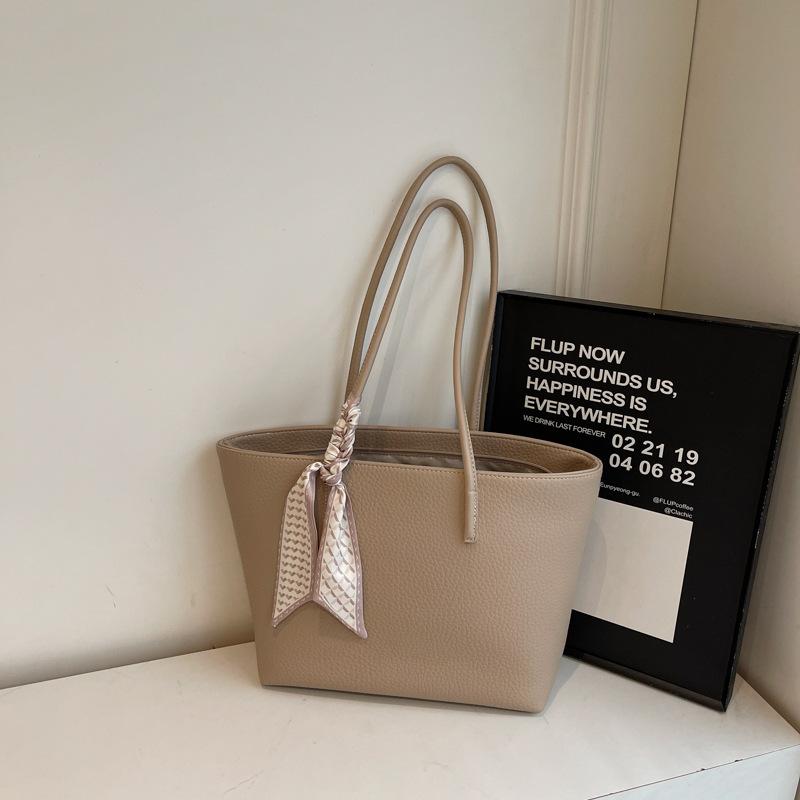 

Сумка через плечо Большая вместимость стильная простая сумочка Новая простая сумка-тоут Повседневная сумка хаки