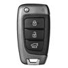 Xjmynb For Hyundai Accent Kona Tucson Elantra Accent Solaris Verna + Flip Smart Remote Key Shell Case Fob 2/3 Buttons