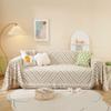 Printed Sofa Slipcover Soft Removable Washable Non Slip Blanket For Living Room Home Decoration Various Sizes