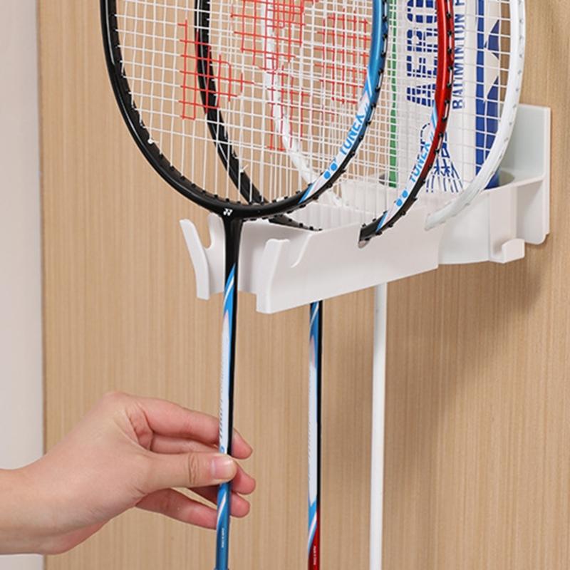 Fast Assembly Sports Gear Wall Organizers Multifunctional Racket Stand for Domestic Fitness Club Use