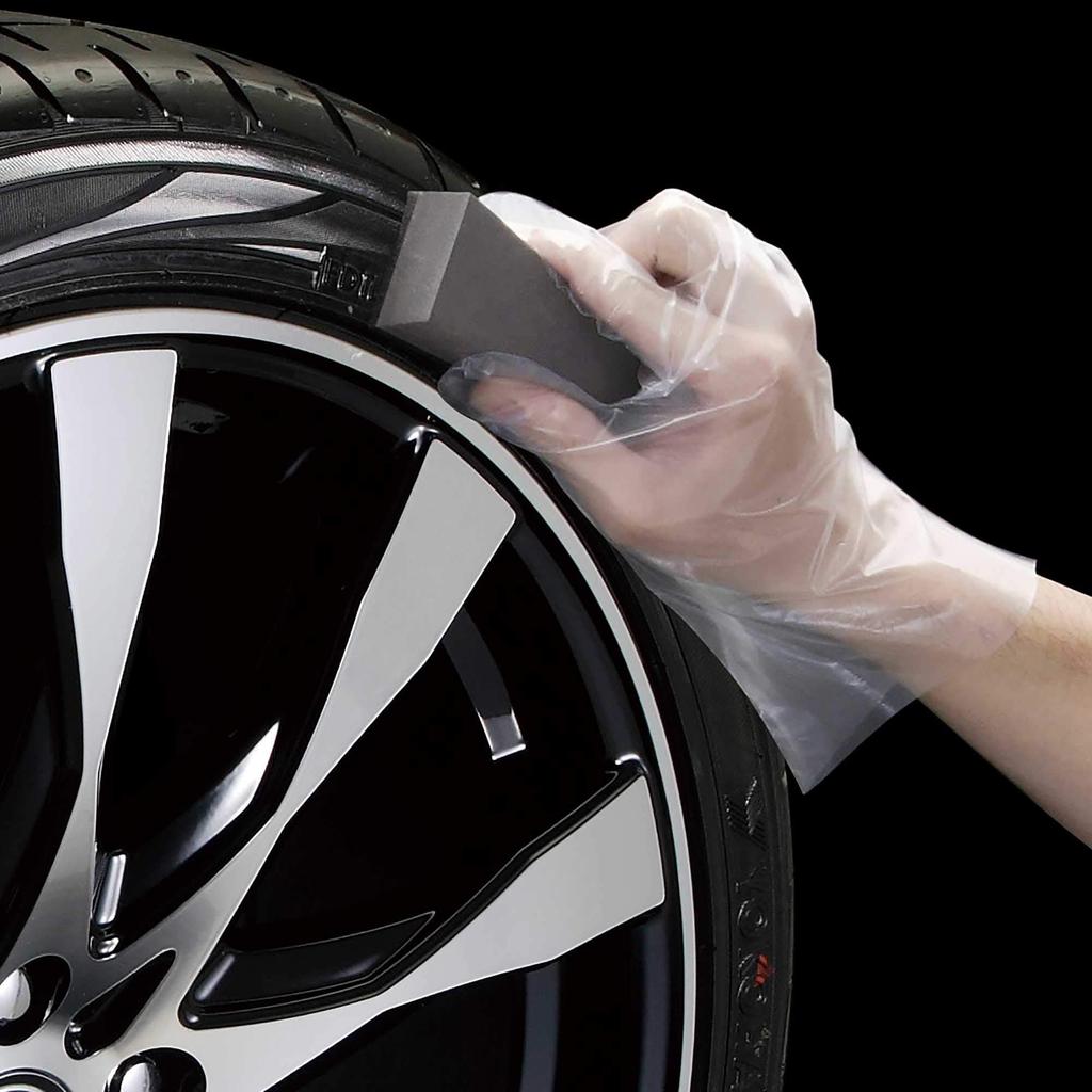 Soft 99 02082 Foot Tire Black Black (Black Black) For Protecting and