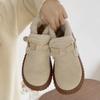Thick-soled snow boots children's 2025 new winter piled thickened non-slip warm fashion wool cotton shoes women's shoes